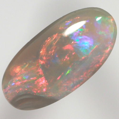 SOLID BLACK OPAL Bright rolling flashes